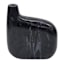 Black Marble Flower Vase, 8x9