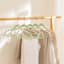 50-Pack Velvet Suit Hangers, Mint