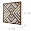 Wooden Wall Panel, 32"