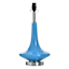 Blue Glass Geenie Medium Table Lamp Base, 19.5"