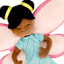 Tiny Dreamers Blue Dress Fairy Pillow, 18"