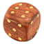 Wooden Dice Cube Box, 3"
