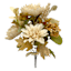 Cream Dahlia, Queen Ann's Lace, Hydrangea, Peony, Eucalyptus & Maple Bush, 20"