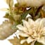 Cream Dahlia, Queen Ann's Lace, Hydrangea, Peony, Eucalyptus & Maple Bush, 20"