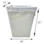 Rectangle Tapered Laundry Hamper, Mint