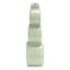 Cucumber Green Stacked Circles Ceramic Vase, 12"