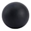 Matte Black Resin Cement Look Orb, 4"