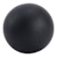 Matte Black Resin Cement Look Orb, 4"