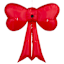 Lighted Hanging Red Bow Christmas Inflatable, 4.5'