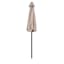 Tan Crank & Tilt Round Patio Umbrella, 7.5'