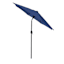 Navy Blue Crank & Tilt Round Patio Umbrella, 7.5'