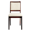 Charlotte Dining Chair, Walnut Finish