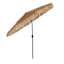 Found & Fable Tiki Fringe Crank & Tilt Round Patio Umbrella, 9'