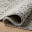 Clarissa Black & Ivory Global Area Rug, 5x7