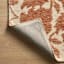 Bryson Terracotta Floral Area Rug, 6x9