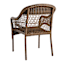 Providence Fairview Wicker Patio Armchair, Brown