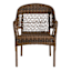 Providence Fairview Wicker Patio Armchair, Brown
