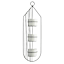 Crosby St. Hanging Moveable Planters, 28"