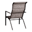 Padded Sling Lounge Chair, Taupe