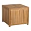 Haven Blonde Acacia Wood Umbrella Patio Table