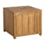 Haven Blonde Acacia Wood Umbrella Patio Table