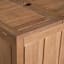 Haven Blonde Acacia Wood Umbrella Patio Table