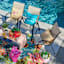 Stackable Sling Patio Chair, Taupe
