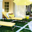 Lemon Slice Outdoor Throw Pillow, 14x26