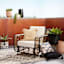 Tracey Boyd Havana Neutral Outdoor Throw Pillow, 18"
