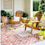 Honeybloom Adirondack Natural Wood Patio Chair
