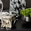 Crosby St. Silver Wavy Cube, 3"