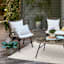 Tan Rattan Tub Outdoor Planter, Small