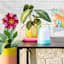 Oh Joy! Indoor Mila Yellow Ribbed Iridescent Planter, 6"