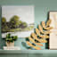 Leaf Rattan Wall Decor