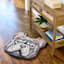 Frenchie Shaped Accent Rug