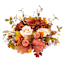 Fall Floral Arrangement with Ceramic Pot, 13"