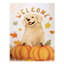 Homespun Harvest Welcome Dog Flag, 18"