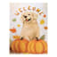 Homespun Harvest Welcome Dog Flag, 18"