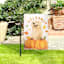 Homespun Harvest Welcome Dog Flag, 18"