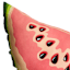 Watermelon Slice Outdoor Throw Pillow, 14x26