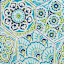 Calista Teal Outdoor Deep Seat Cushion