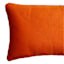Rust & Natural Block Stripe Outdoor Lumbar Throw Pillow with Tassels, 14x22