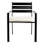 Natural Canvas Outdoor Square Seat Cushion