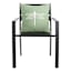 Honeybloom Green Dragonfly Embroidered Square Outdoor Throw Pillow, 18"