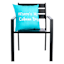 Where's My Cabana Boy? Turquoise Square Outdoor Throw Pillow, 18"