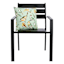 Honeybloom Green Birds Square Outdoor Throw Pillow, 16"