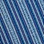 Indigo Stripe Outdoor Chair Cushion