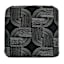 Black Geo Outdoor Chair Cushion