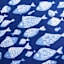 Honeybloom School of Fish Outdoor Throw Pillow, 18"