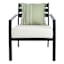Honeybloom Iceberg Stripe Tassel Outdoor Throw Pillow, 18"
